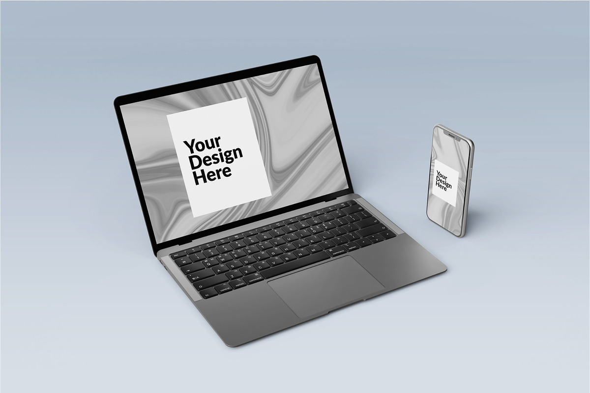 Digital Devices Screen Mockup Set, a Device Mockup by Runend (Photo 11 of 20)