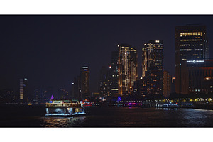 Scenic Night View of Riverboat, an Architecture Photo by Our Amazing World