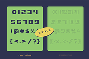UNDERSHOES - Retro Display Font, a Font by Rightwheels (Thumbnail 3 of 10)