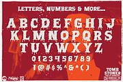 Tomb Stoner - Doom Metal font, a Font by Remedy667 (Thumbnail 4 of 5)