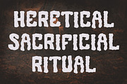 Dark Inside, a Blackletter Font by HATFSTUDIO (Thumbnail 5 of 6)