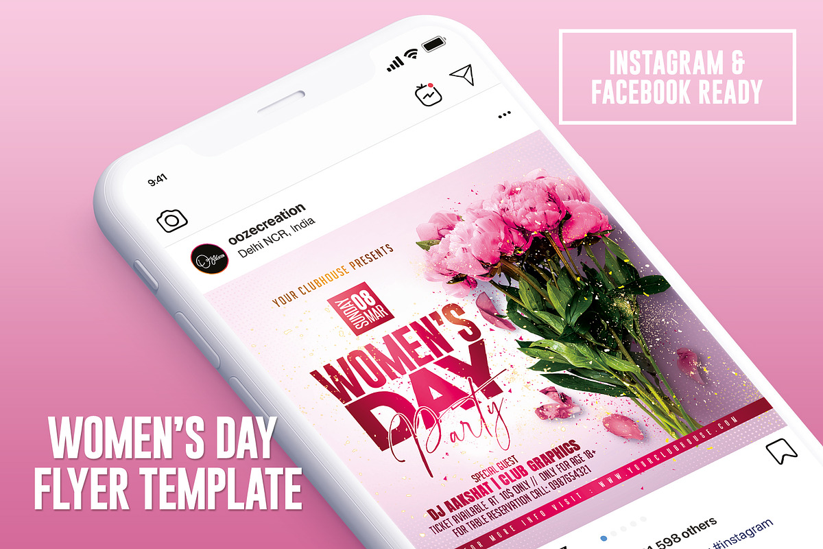 Womens Day Flyer, a Flyer Template by MithilaCreation (Photo 4 of 6)