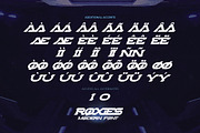 ROXIES - Modern  Font, a Font by Gassstype (Thumbnail 7 of 9)