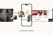Josie Social Media Templates, a Social Media Template by Big Cat Creative (Thumbnail 3 of 6)