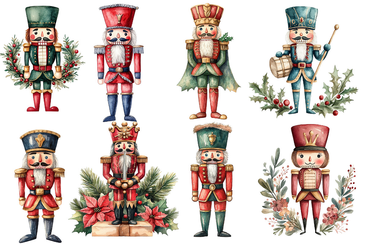 Christmas Nutcracker clipart, an Illustration by Designworld (Photo 2 of 5)