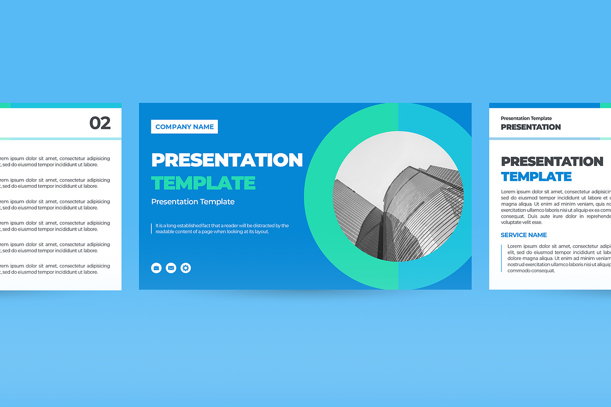 Sleek Marketing Pitch Deck, a Presentation Template by CreativeUP (Photo 2 of 6)