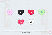 Sweet Talk 3D Hearts, an Object Graphic by saintricchi (Thumbnail 4 of 7)