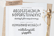 Kind Friend - Monoline Script Font, a Script Font by Letterative Studio (Thumbnail 5 of 5)