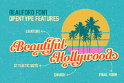 Beauford Font {Free Commercial Use}, a Script Font by Annenkov Dmitriy (Thumbnail 2 of 4)
