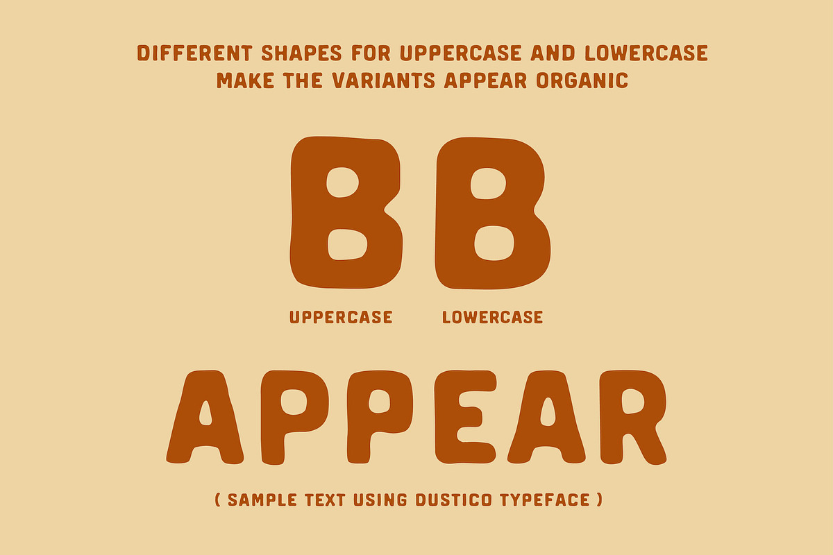 Dustico – A Bold Desert Typeface, a Handwritten Font by Panatype™ Studio (Photo 4 of 8)