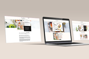 Wix Nutritionist Blog Template