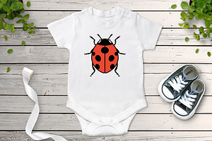 Insects Bundle SVG, Insect Clipart.