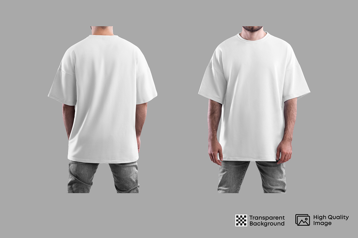 T-Shirt Oversize Mockup, a Shirt Mockup by PopotLane (Photo 5 of 6)