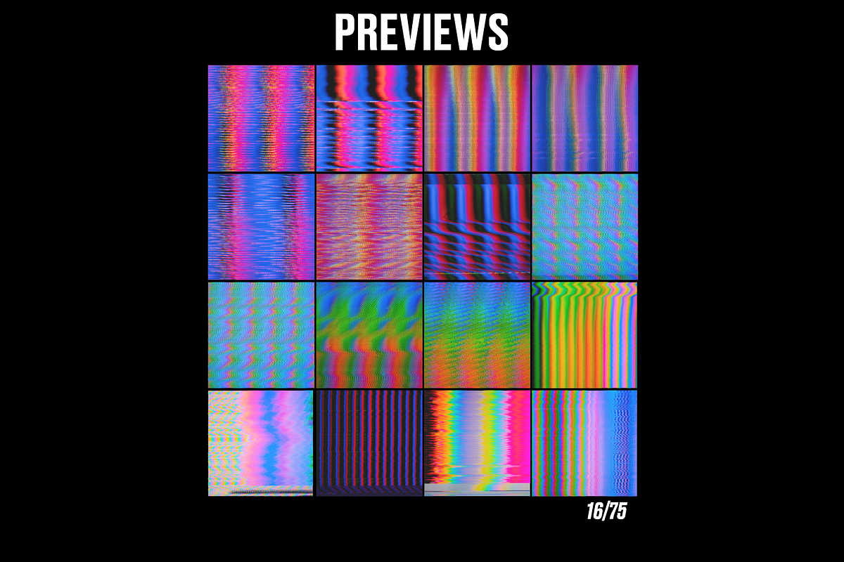 75 Glitch Backgrounds -COLOR_FREQNCY, a Texture Graphic by Zomb (Photo 3 of 5)