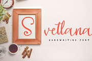 Svetlana - cute scrip., a Script Font by zao4nik (Thumbnail 1 of 4)