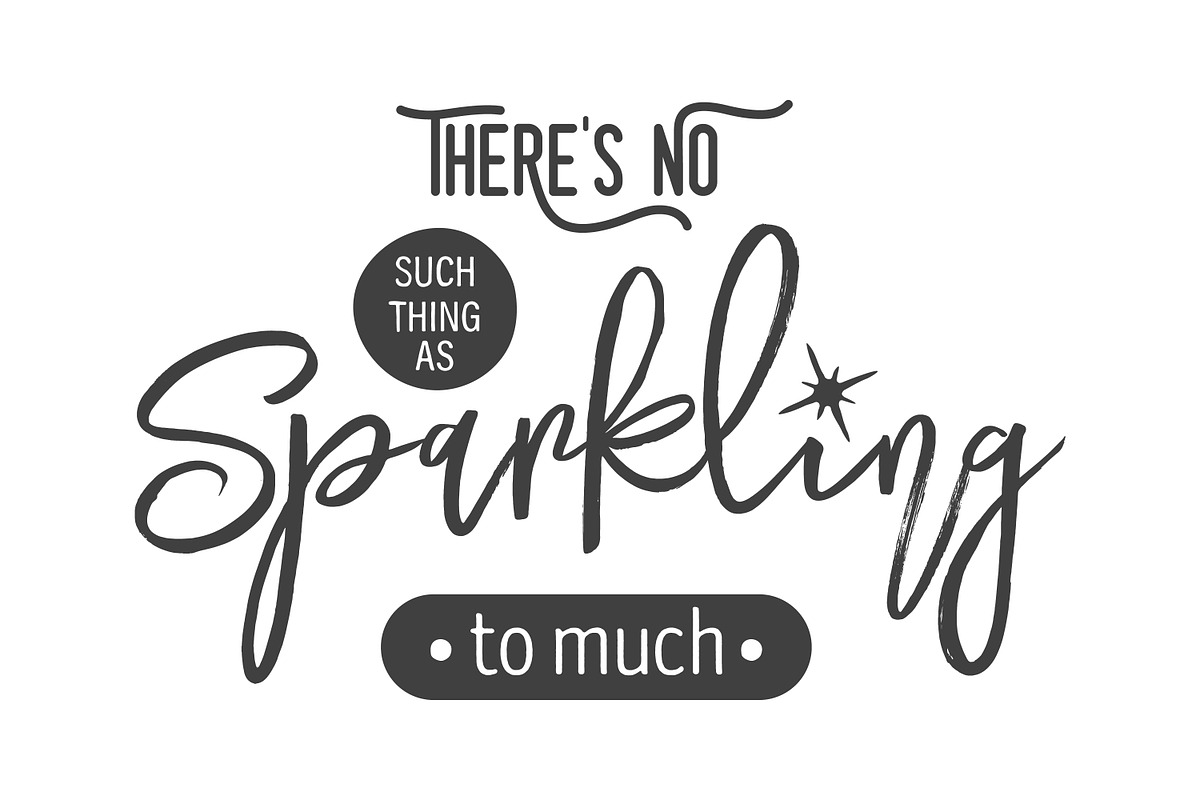 Vector Vintage Typographic Quotes., a Decorative Illustration by Gomolach (Photo 8 of 11)