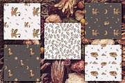 Bohemian dragon clipart and pattern, a Pattern Graphic by SleptArt (Thumbnail 8 of 9)