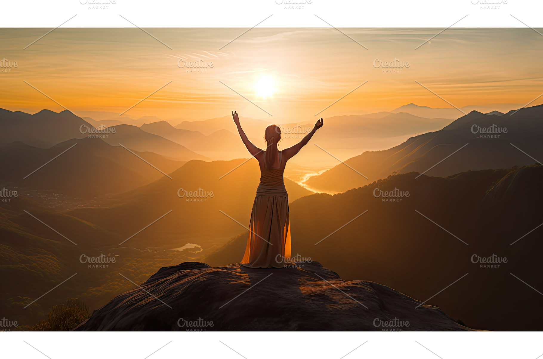 yoga healing light ai generated, a Background Photo by pikepicture