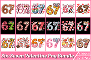 67 Valentine’s Day Six Seven PNG, a Seasonal Illustration by Design Station (Thumbnail 3 of 3)
