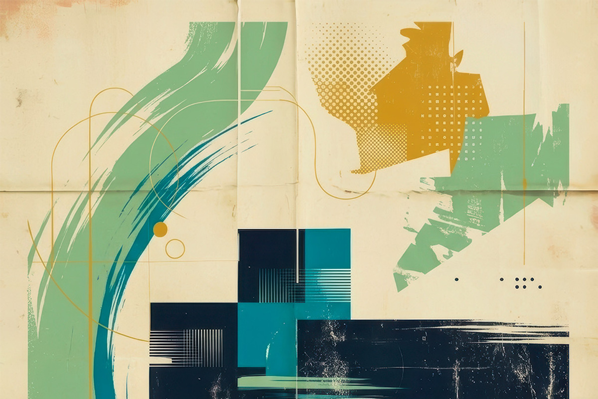 Retro Abstract Poster Textures, a Decorative Illustration by StockVerse Creative (Photo 4 of 4)