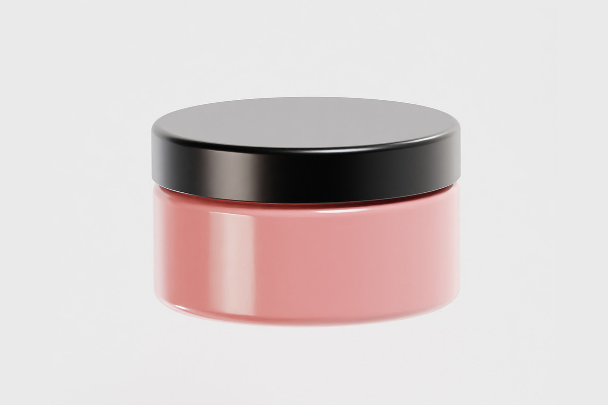 Cream jar 3d model, an Object 3D Model by fahad121 (Photo 1 of 5)