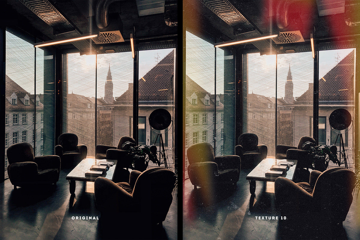 10 Film Grain & Light Leak Textures, a Texture Graphic by Artcoast Std. (Photo 7 of 10)