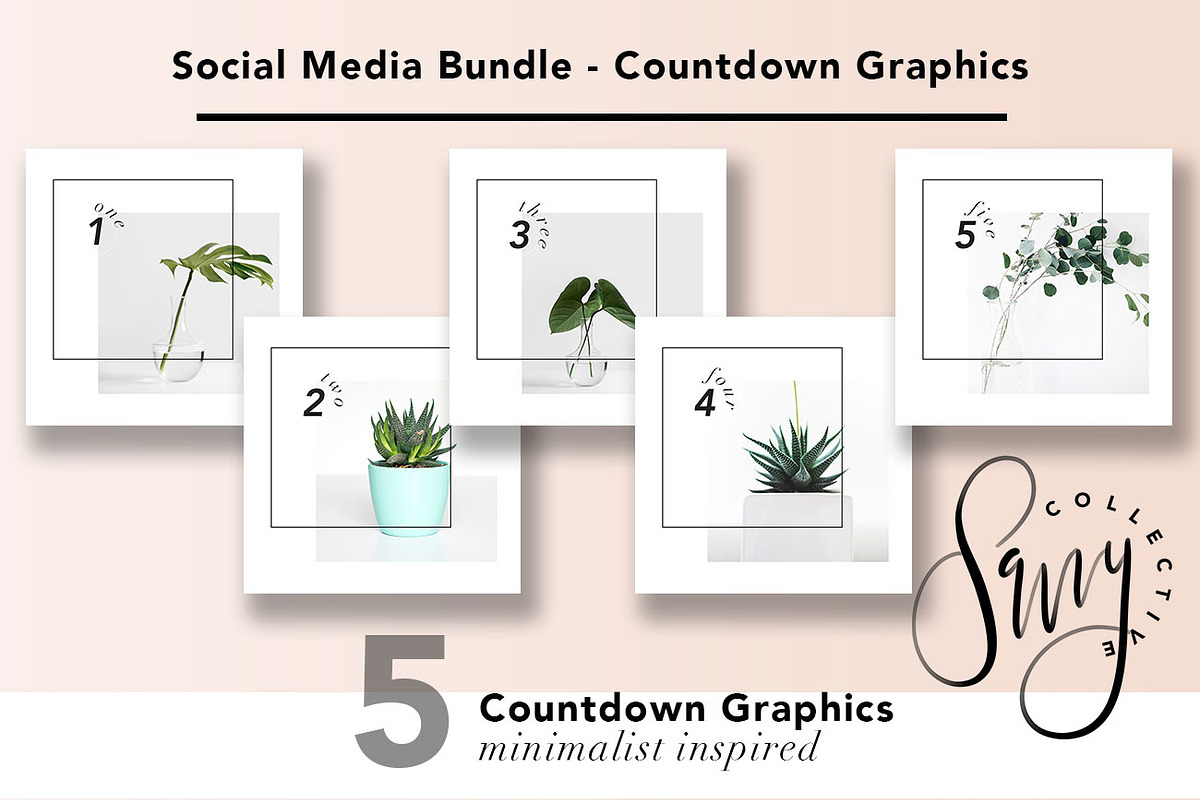 Social Media Bundle - Countdown, a Social Media Template by Savvy Collective Creative (Photo 1 of 4)