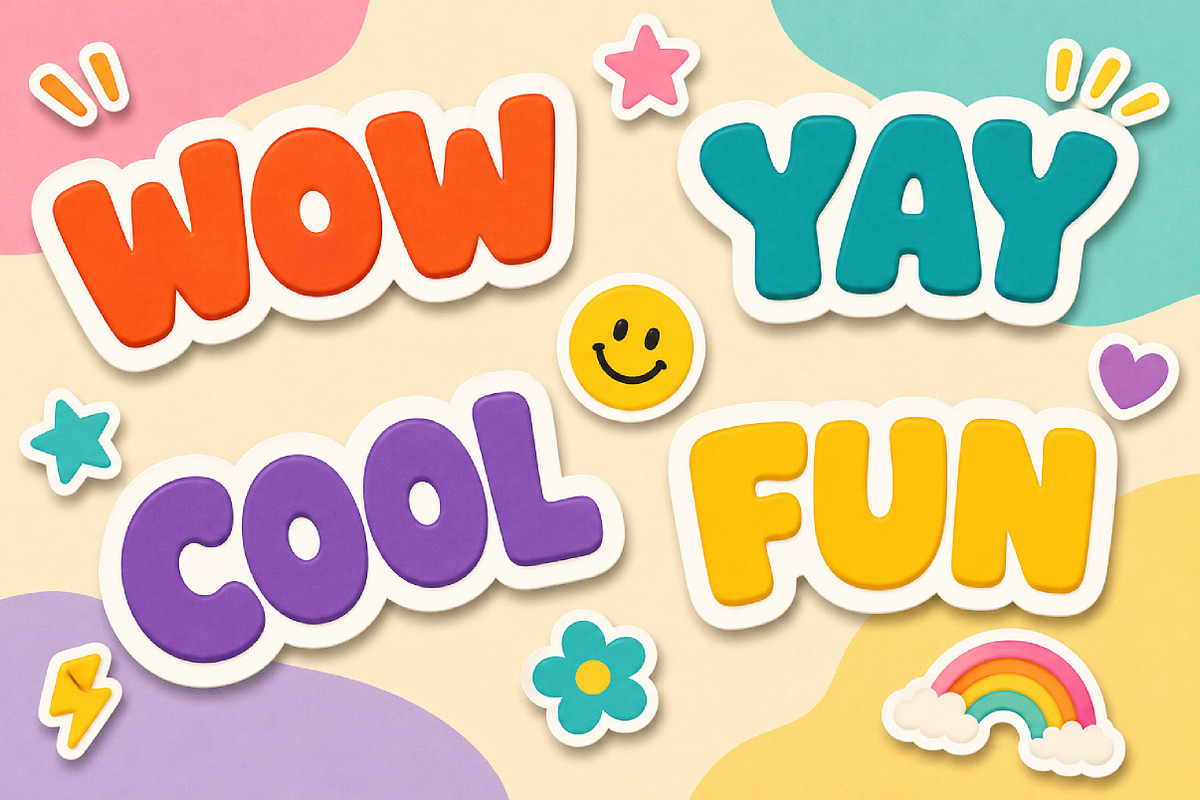 Chunky Waggle, a Slab Serif Font by Wow Magic (Photo 2 of 5)