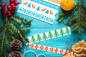 26 Christmas Sweater Borders