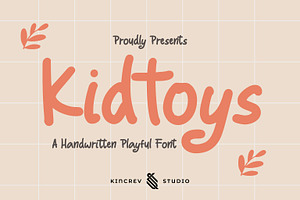 KidToys - Handwritten Playful Font