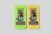 Social Media Mockup, an iPhone Mockup by kebunmockup (Thumbnail 3 of 5)