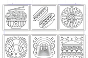 Bold and Easy Food Snacks, a Food Illustration by Ink Gallery (Thumbnail 4 of 4)