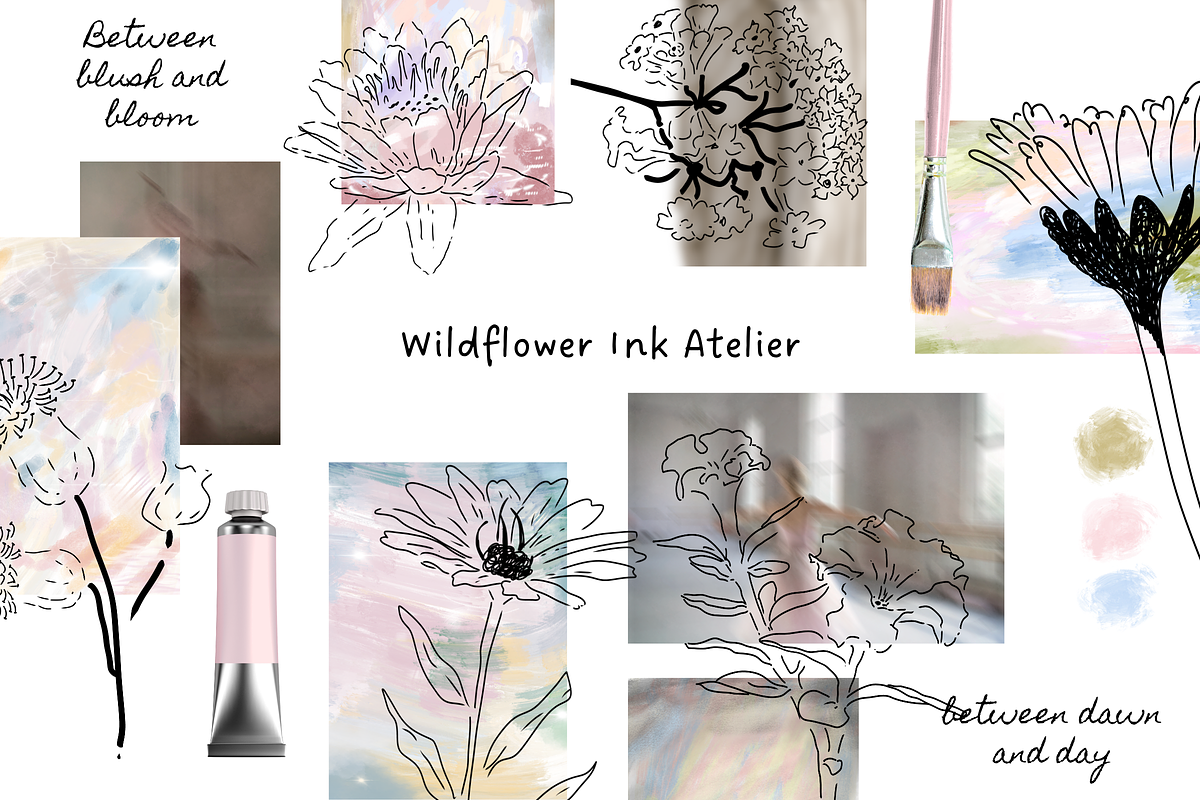 Wildflower Ink Atelier, a Decorative Illustration by The Journey Atelier (Photo 18 of 19)