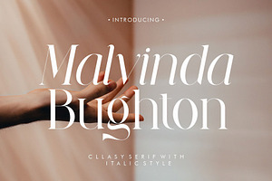Malvinda Bughton Cllasy Serif With I