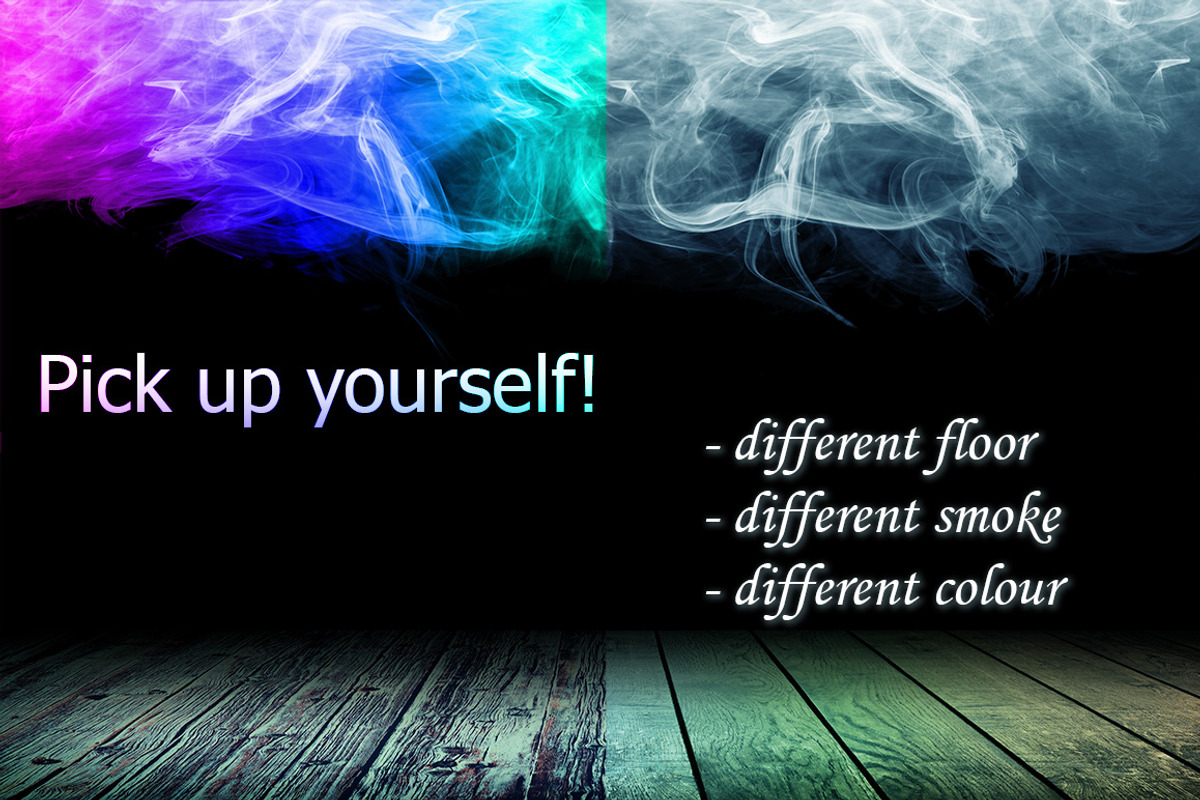 Room in the smoke, a Product Mockup by vovan (Photo 1 of 3)