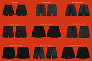 Realistic Streetwear Bundle 100, a Bottom Mockup by AtelierDuVow (Thumbnail 9 of 10)
