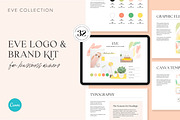 Eve Logo & Brand Kit, a Branding & Logo Template by Jessica Rea (Thumbnail 1 of 4)