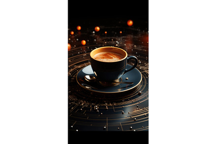 A cup of coffee sitting on top of a, a Food & Drink Photo by tilialucida