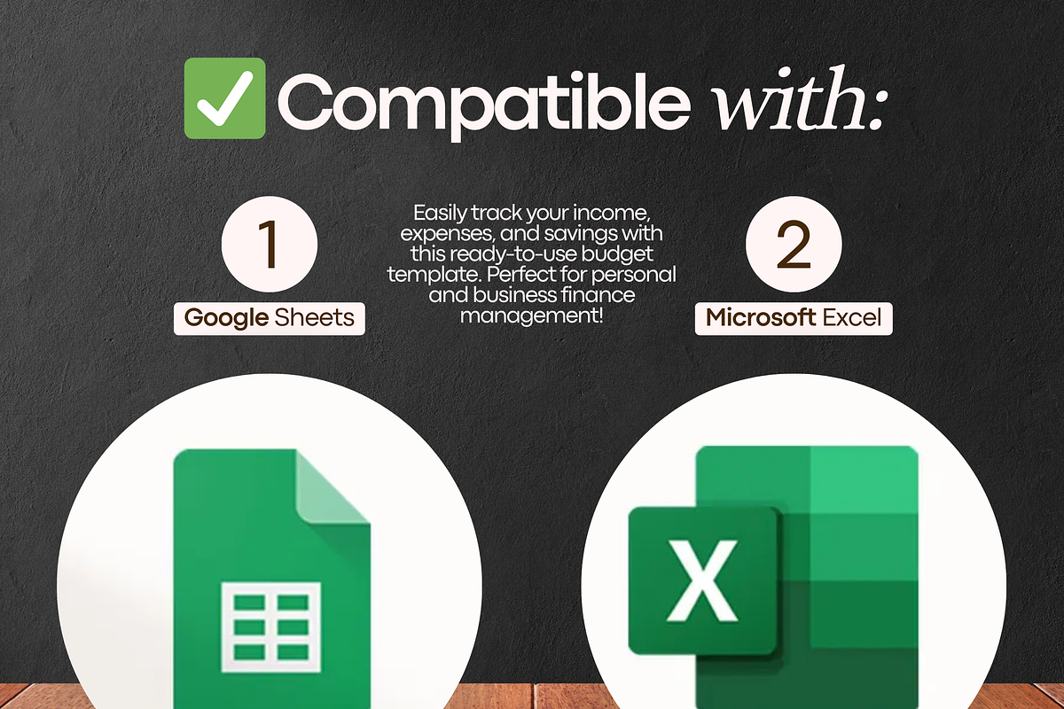 Monthly Budget Spreadsheet, a Templates & Theme by vitalinagerman (Photo 11 of 11)