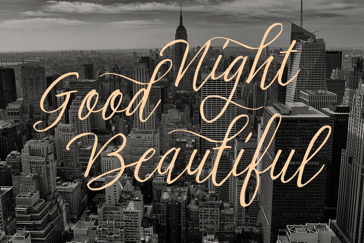 Stefhanie Typeface preview 4