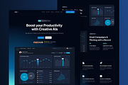 ClayAI - SaaS Framer Template, a Landing Page Template by Pentaclay (Thumbnail 2 of 4)