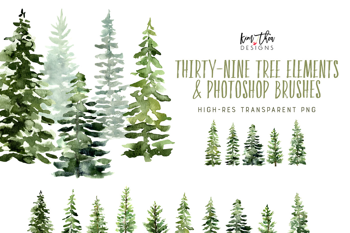 The Great Wilderness Watercolor Set, an Animal Illustration by Kim Thoa Designs (Photo 3 of 8)