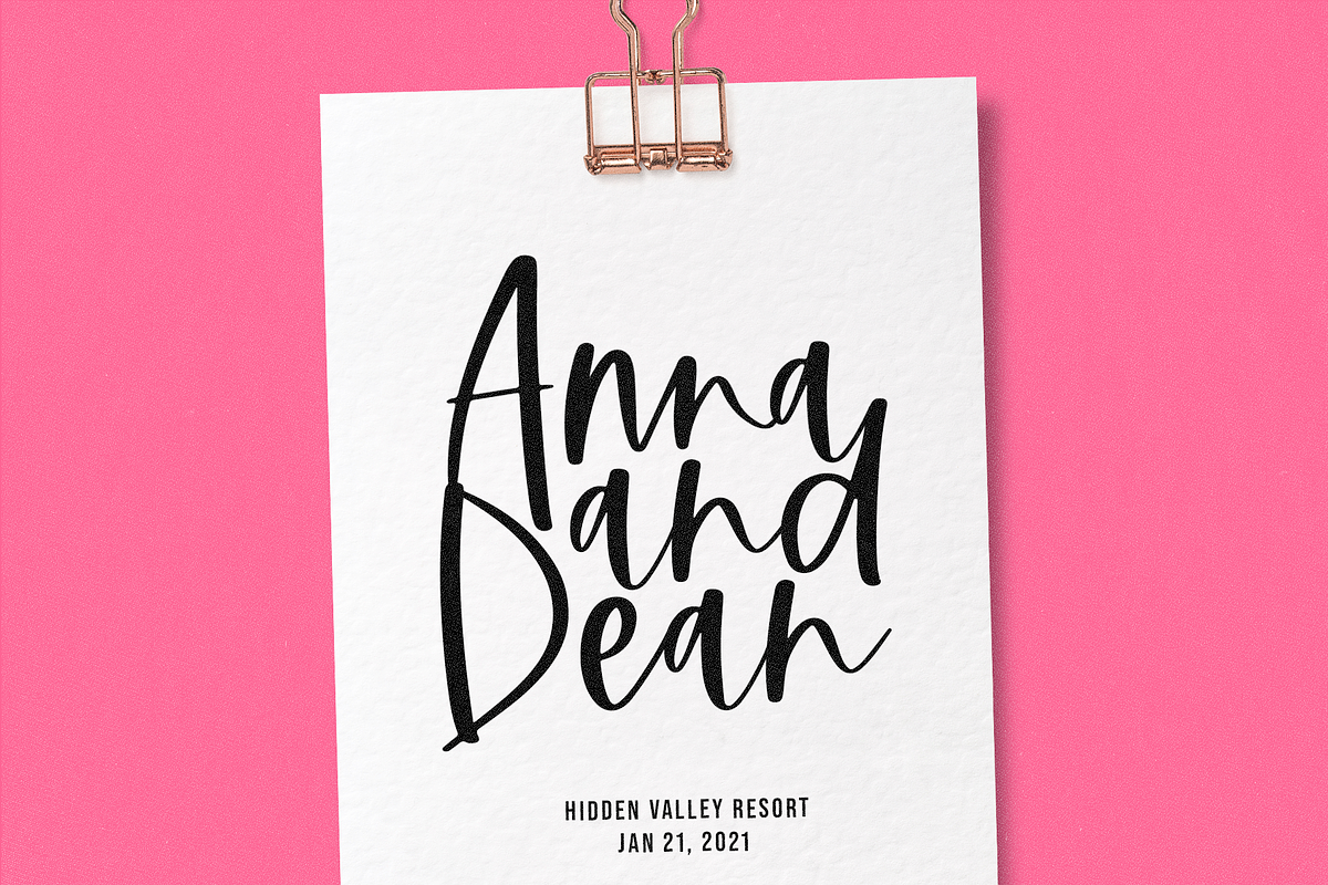 Ocean Cabanna | Script Font preview 2