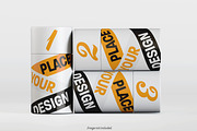 Paper tube pack mockup bundles V2, a Packaging Mockup by Ambo Ampeng (Thumbnail 20 of 26)