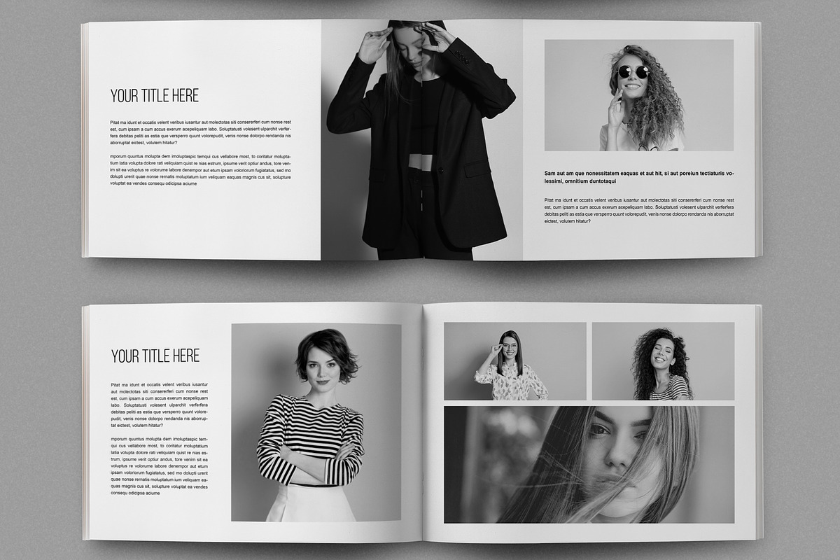 Portfolio Magazine Layout