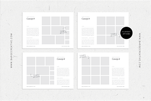 InDesign Concept Moodboard Template