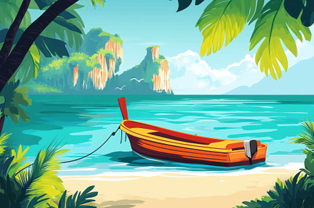 Explore tropical landscapes on a ser, a Photo by Iftikhar Alam