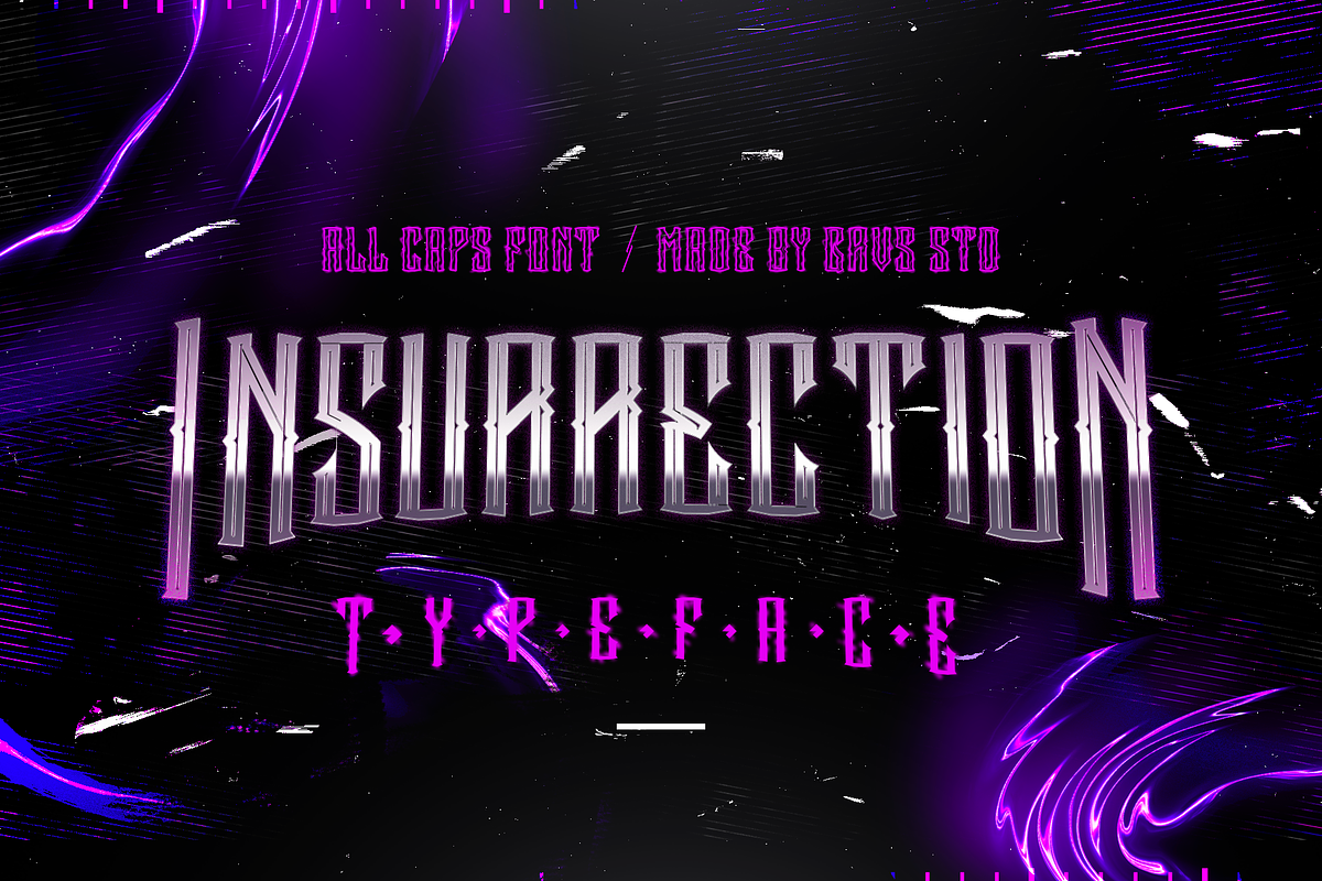 GRVS Insurrection, a Symbol Font by GRVS Studio (Photo 1 of 7)