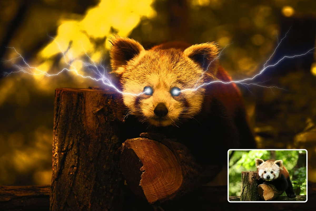 Glowing Eyes Photo Effects, an Action Add-On by Hubzway (Photo 5 of 6)