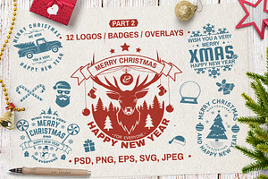 Christmas Logos/Overlays Part 2